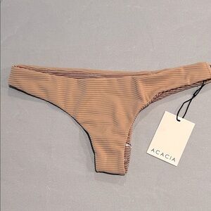 Acacia Swimwear Ho’okipa Bottom Tan Cord